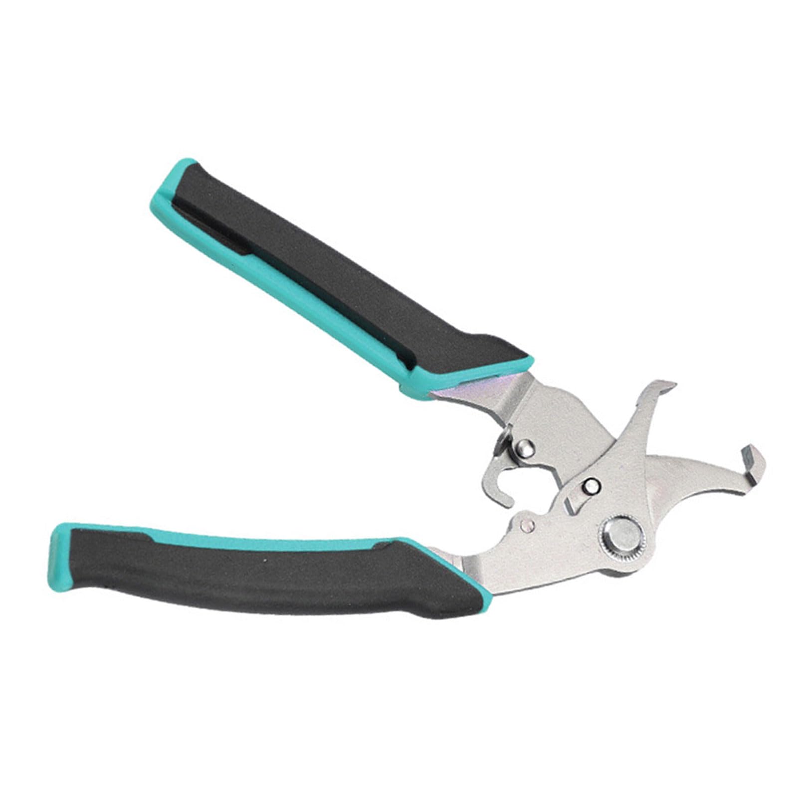 Nvoqilin Blue Black Duty Car Clip Pliers Stainless Steel Automotive Pliers Fastener Remover For Mechanics Garage Workshop Accessories Secure Removal Tool