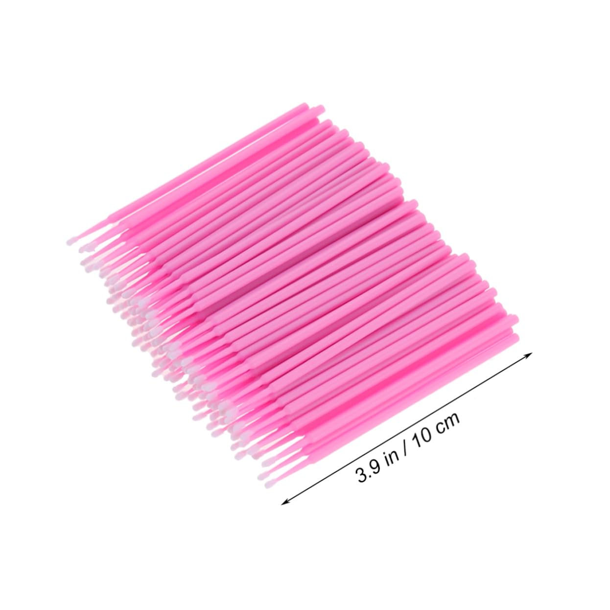 ARTSEWPLY Micro Applicator Brush 300pcs Cotton Swabs Non-linting Eyelash Extension Removal Tool for Professional Diy