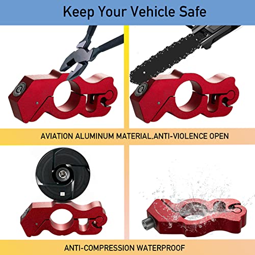 Betime TQMHL44RED Motorcycle Locks Anti Theft thumb #4