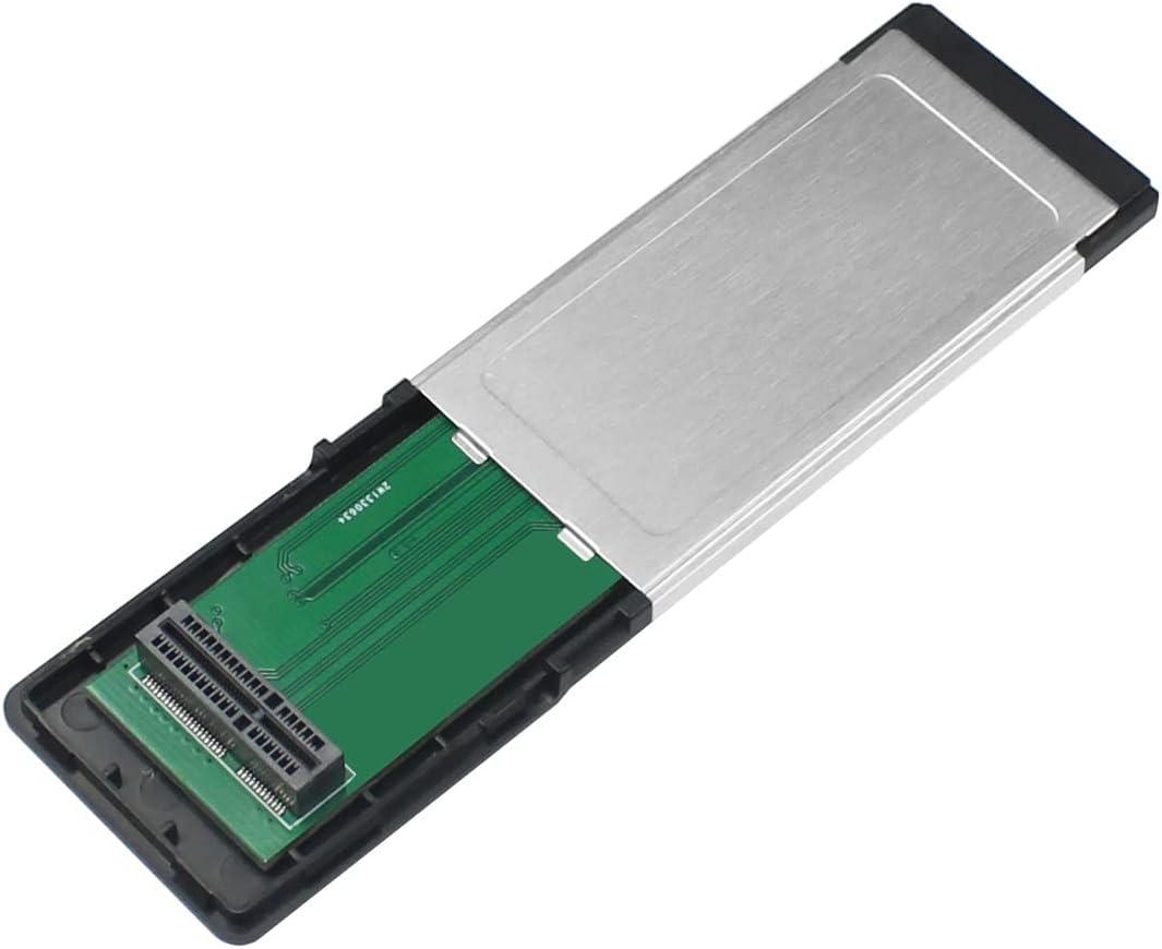 JMT ExpressCard 34mm to Mini Pcie Riser Card/to M.2 E-Key Adapter Card/to M.2 NVME Card Reader Wireless Card Test Adapter Card for Laptop (for M.2 E-Key)