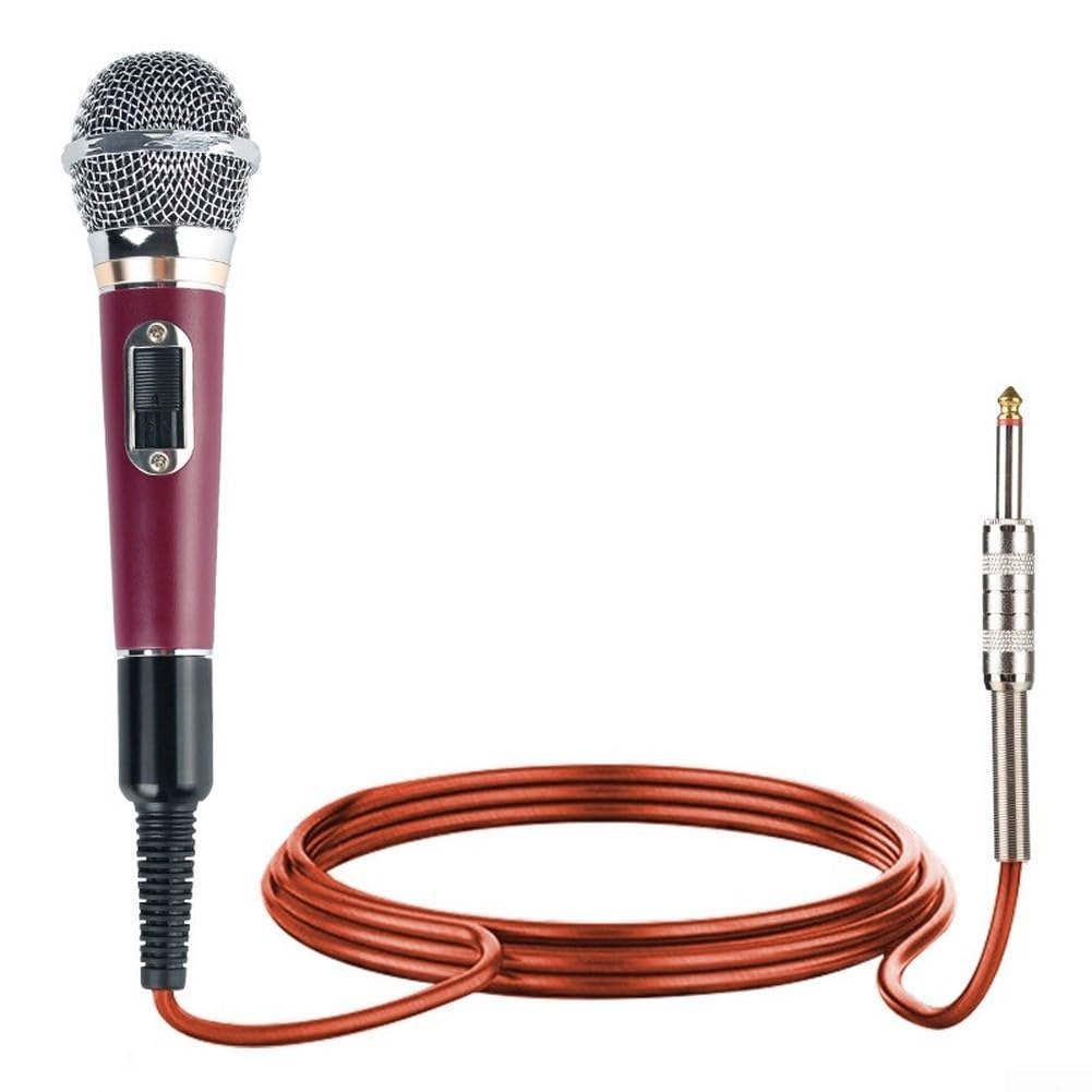 Microfono dinamico cablato per live streaming e karaoke, cancellazione del rumore, microfono USB per PC con struttura in metallo, opzioni viola, blu, argento, 24 x 11 x 7 cm (viola)