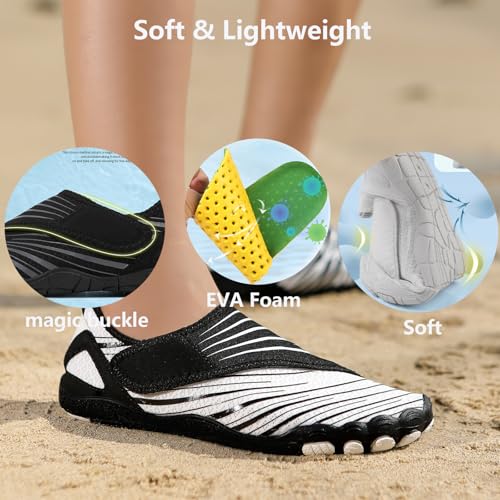 Image of Hike Barefoot Shoes Women Men Pro Water Footwear Wide Toe Box Non-Slip Unisex Athletic Outdoor Running Shoes