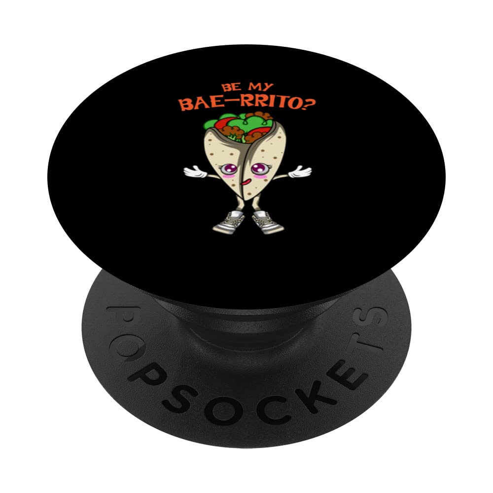 My Bae-ritto Loving Person PopSockets Swappable PopGrip