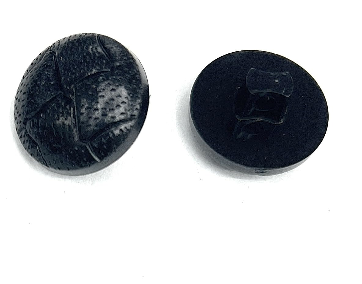 Amazon.com: Faux Leather Black Buttons Set Braid Design 3/4''or 5