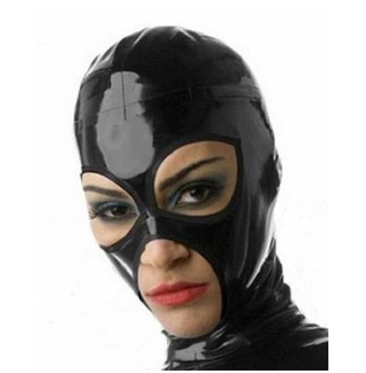 SMGZC Latex Kopfmaske Schwarz Gummi Haube Maskieren Latex Masken Kopfhaube Latex Maske Für Cosplay Party (XL SMGZC Latex Kopfmaske Schwarz Gummi Haube Maskieren Latex Masken Kopfhaube Latex Maske Für Cosplay Party (XL