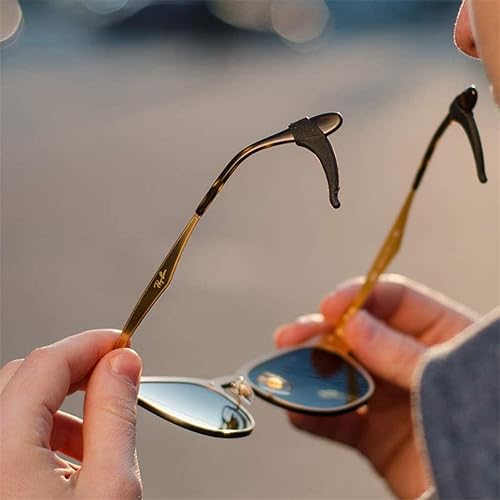 Miniatura 7 de Soportes de silicona antideslizantes para lentes de nariz, puntas de sien, extensor de retención de manga para gafas de sol de adultos y niños, 10