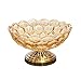 Produktbild PN-Braes Obst Platte Kristallglas-Frucht-Platte Dekorative Mittelstück Obstschale Dekoration Utensil, 29.7X15.3X16.9CM Klar Obstschalen-Nest (Color : Clear, Size : 29.7X15.3X16.9cm)