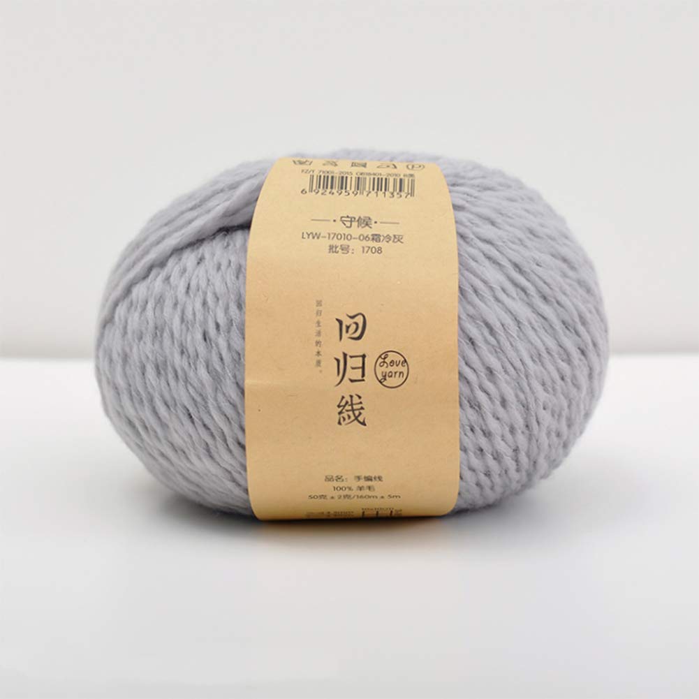 300G onduladas 100% de Bolas de Lana, Hilo de Lana Gruesa Media de Ganchillo y de Punto, Suave y cálido,04