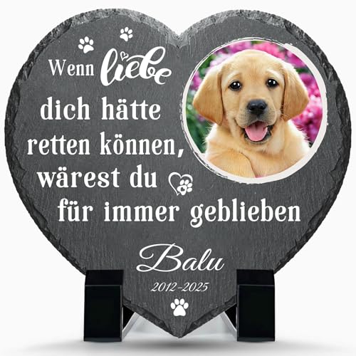 Personalisierte Haustier-Gedenktafel, Haustier-Gedenkgeschenk, Katzen-Gedenkstein, Hunde-Gedenkstein bei...