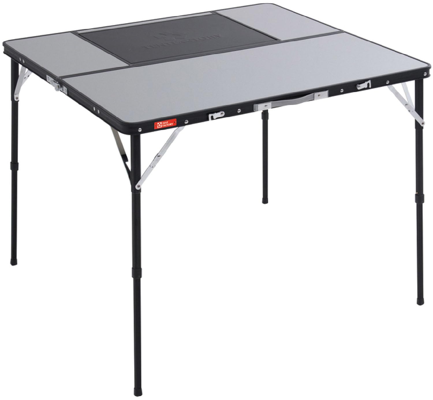 TENT FACTORY テントファクトリー スリムエックステーブルBQ ブラック TFSXT9080B Amazon | テントファクトリー スリムエックステーブルBQ グレー TF