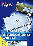 Livraison rapide Boîte de 600 étiquettes blanches, Format 99,1 x 93,1 mm, impression laser, copieur et jet d encre