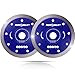 RDXMAX ® 115mm Diamond Cutting Discs for Angle Grinder - Super Thin, Fast & Clean Cut on Porcelain, Granite, Marble, Concrete, Tiles, Stones, Bricks & Ceramics- 4.5" Wheel - Size 115 x 1.2 x 22.23mm