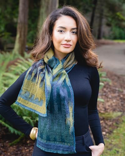 In Style 100% Pure Australian Merino Wool Reversible Scarf, Elegant,Lightweight,Warm,Made in India.2