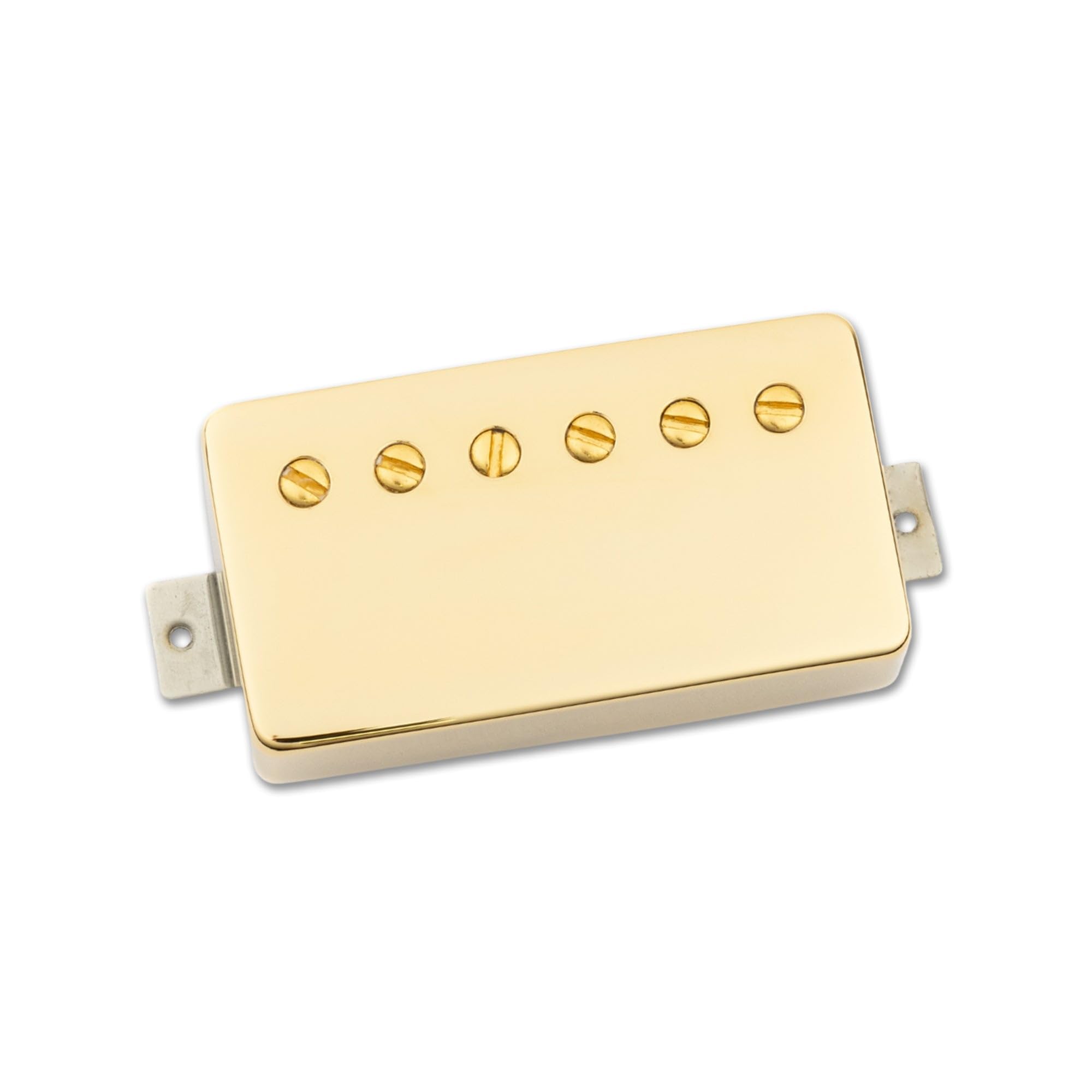 Rocksong Neck Humbucker Pickup, Gold, 50mm Spacing - Alnico 2 Magnet, Overwound PAF, Power And Dynamics, 4-Conductor Wiring, 5-Year Warranty