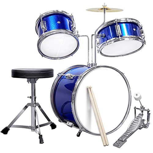 Slade Drum Set, Kids Drum Set, Drum Kit, Drum Sets, Drumset, Kid Drum Set, Drum Set For Kids, Kids Drum Sets, 3-Piece Kids Drum Set, Blue #TOP9
