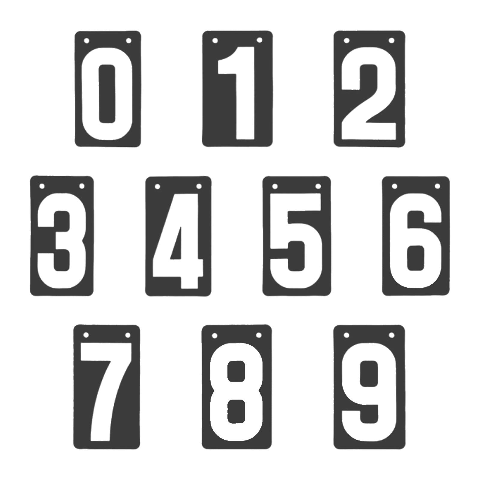 Score Keeper Practical Table Flipper for Football Badminton Basketball Grey | Other Sporting Goods-image-30