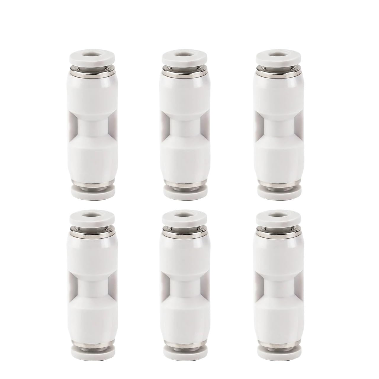 for Bambu Lab P1P P1S X1 X1C X1E A1 PTFE Tube Connector Pneumatic(6pcs)