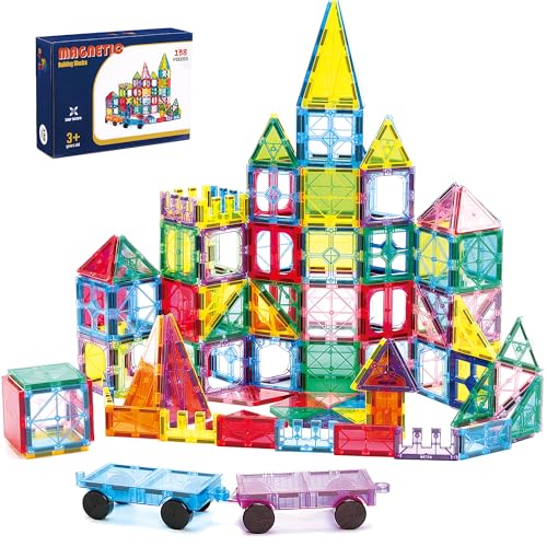 Ryoichi 138PCS Magnetic Building Tiles