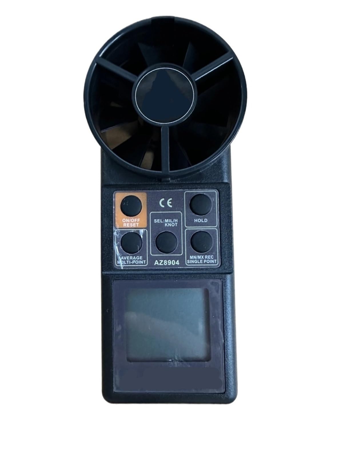 Anemómetro, comprobador de temperatura anemométrico portátil con pantalla digital(AZ8904)