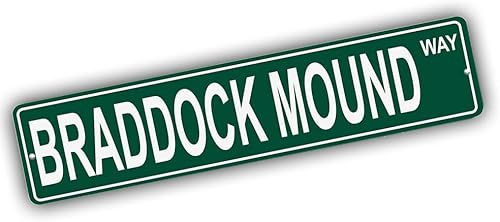 Vista 120 de Ohio Mountains Pick Your Mountain Compatible/repuesto para Ballards Hill United States Mountain Aluminio Metal Tin Street Sign Style decoración