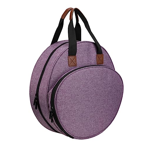 Housoutil Embroidery Kit Carry Bag Pouch Embroidery Supplies Tool Container Large Opening for Easy Item Insertion