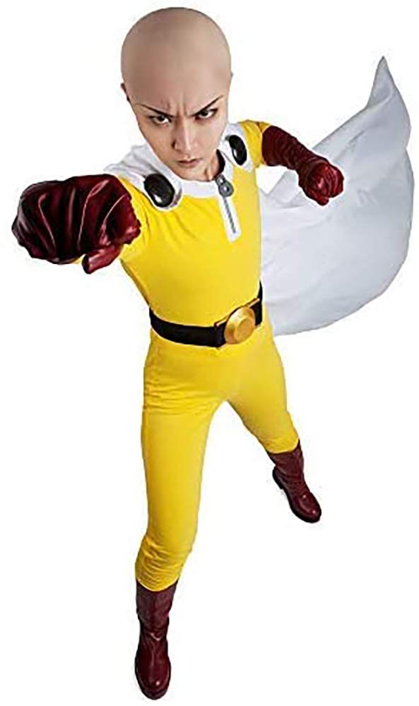Amazon ワンパンマン サイタマコスプレ4点セット マント付き サイタマヒーロースーツ マント付き黄色スーツ サイタマハゲマントコスプレ ワンパンマンコスプレ ハロウィンコスチューム 大人コスチューム メンズ 男性 イベント仮装 コミコン仮装 112 L コスプレ Amazon ワンパンマン サイタマコスプレ4点セット マント付き サイタマヒーロースーツ マント付き黄色スーツ サイタマハゲマントコスプレ ワンパンマンコスプレ ハロウィンコスチューム 大人コスチューム メンズ 男性 イベント仮装 コミコン仮装 112 L コスプレ