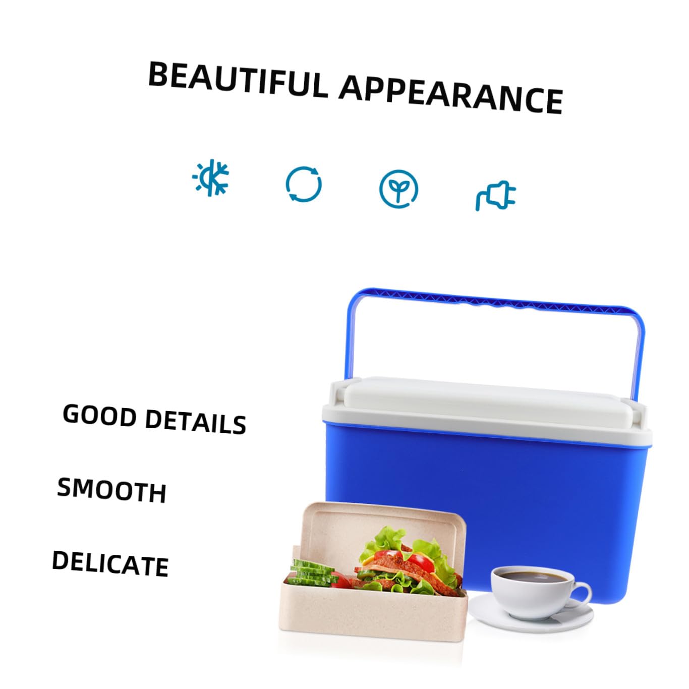 BESPORTBLE Incubadora Portátil De Camping Cesta Nevera para Picnic con Capacidad para Reparto De Alimentos Excursiones Día