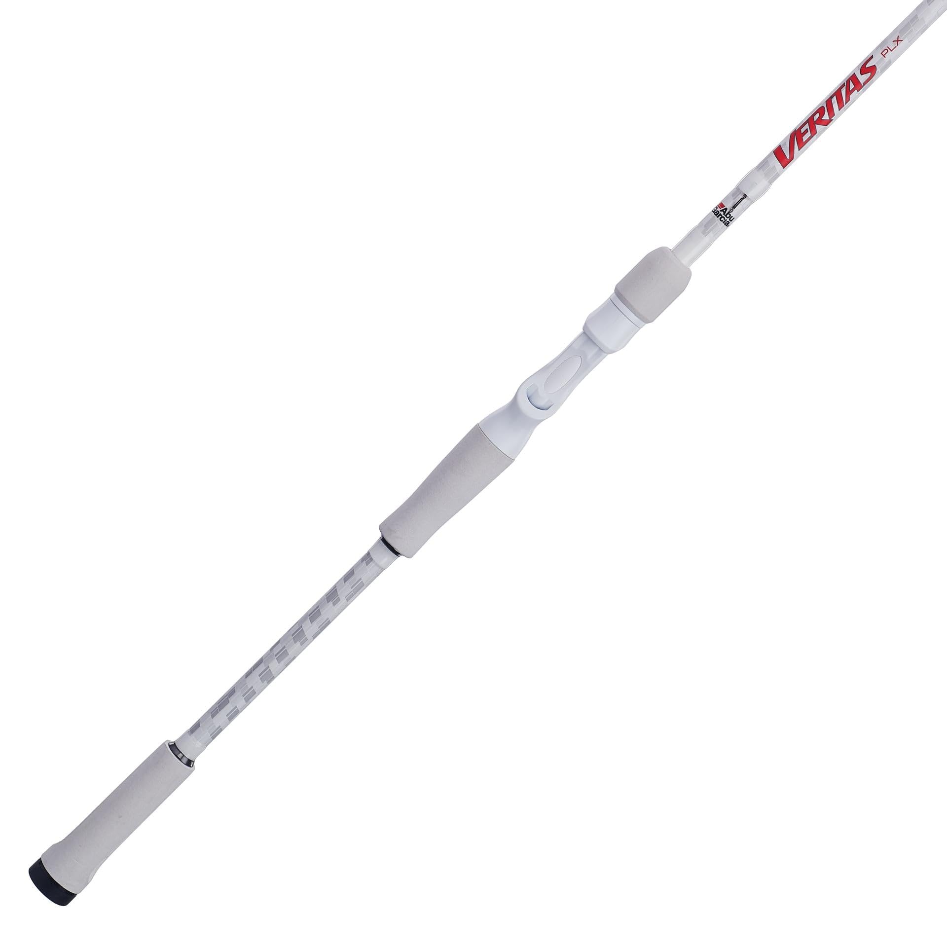 Abu Garcia Veritas Casting BFS Fishing Rod, Balanced and Lightweight Rod, Powerlux 100 Construction, Custom Ergonomic Reel Seat