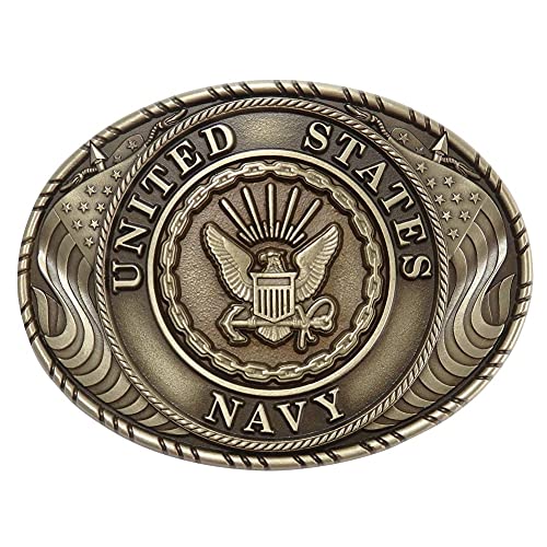 Indiana Metal Craft US Navy Solid Brass Grave Tombstone or Cremation Urn Medallion Made in USA