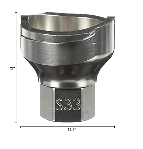 3M PPS Series 2.0 Adapter #S33, 26128, 1/8 Male, 27 Thread NPT