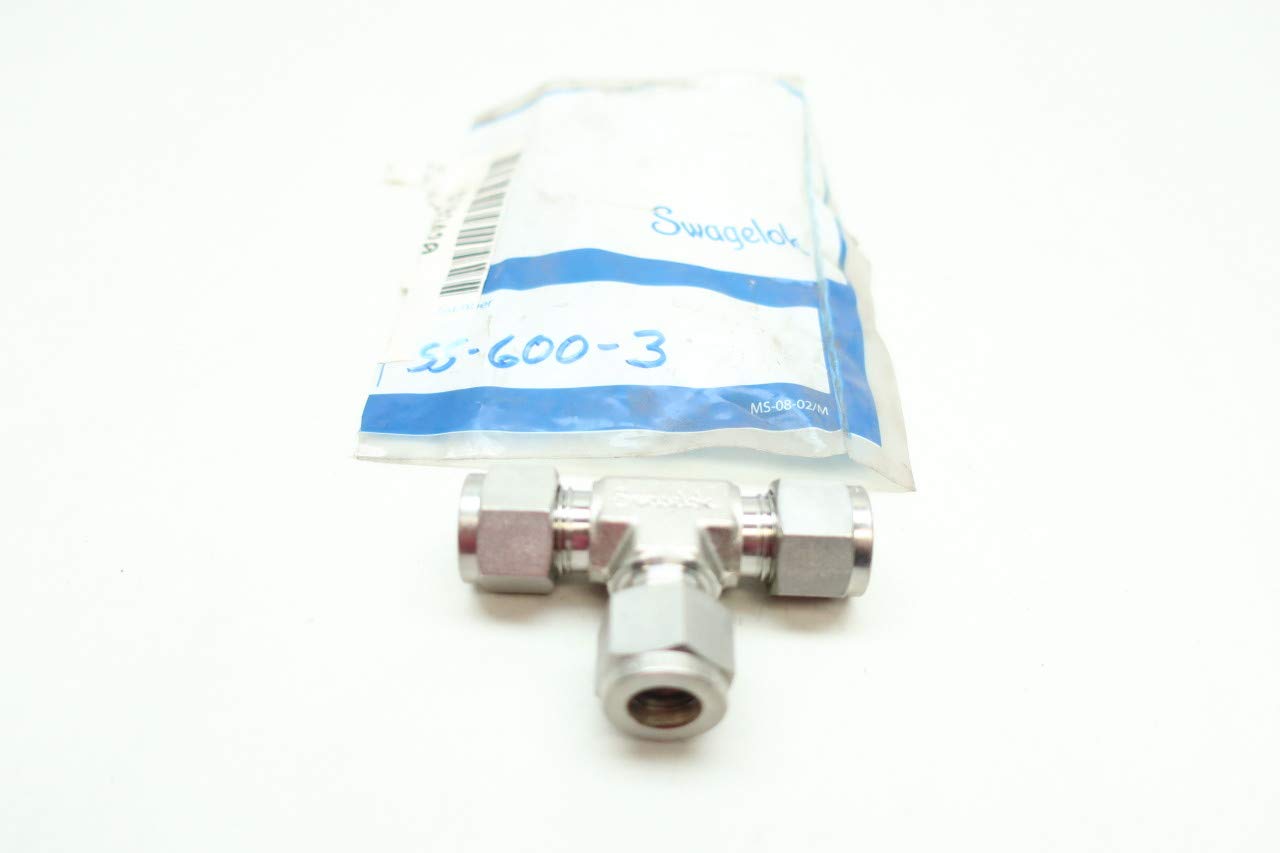 Buy SWAGELOK SS6003 Stainless TEE 3/8IN Tube X 3/8IN Tube X 3/8IN