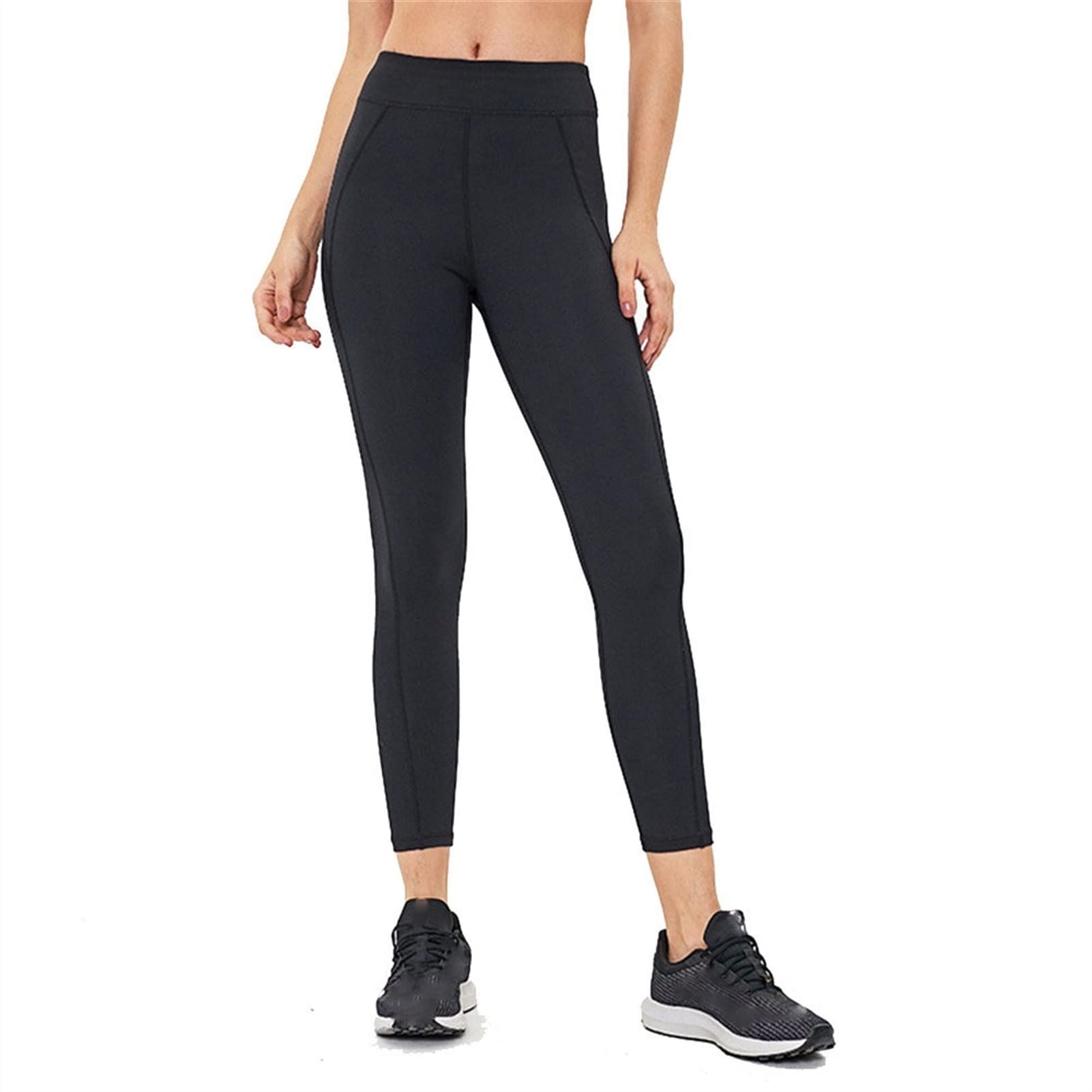 Strój do jogi damski fitness zestaw odzieży sportowej, 2-częściowy strój damski sportowy biustonosz joga legginsy zestaw trening fitness spodnie seksowne paski krzyż tył tank topy odzież siłownia bieganie trening najlepsze legginsy