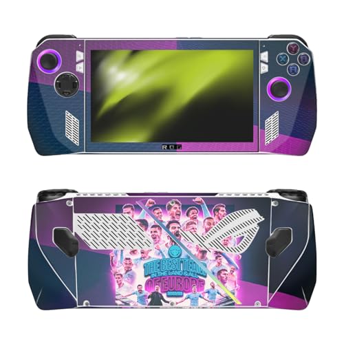 Skin Manchester City pour ASUS ROG Ally - Autocollant vinyle officiel Man City FC Champions 2023