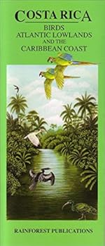 Pamphlet Costa Rica Birds of the Atlantic Lowlands and Caribbean Coast (English and Spanish Edition) Book