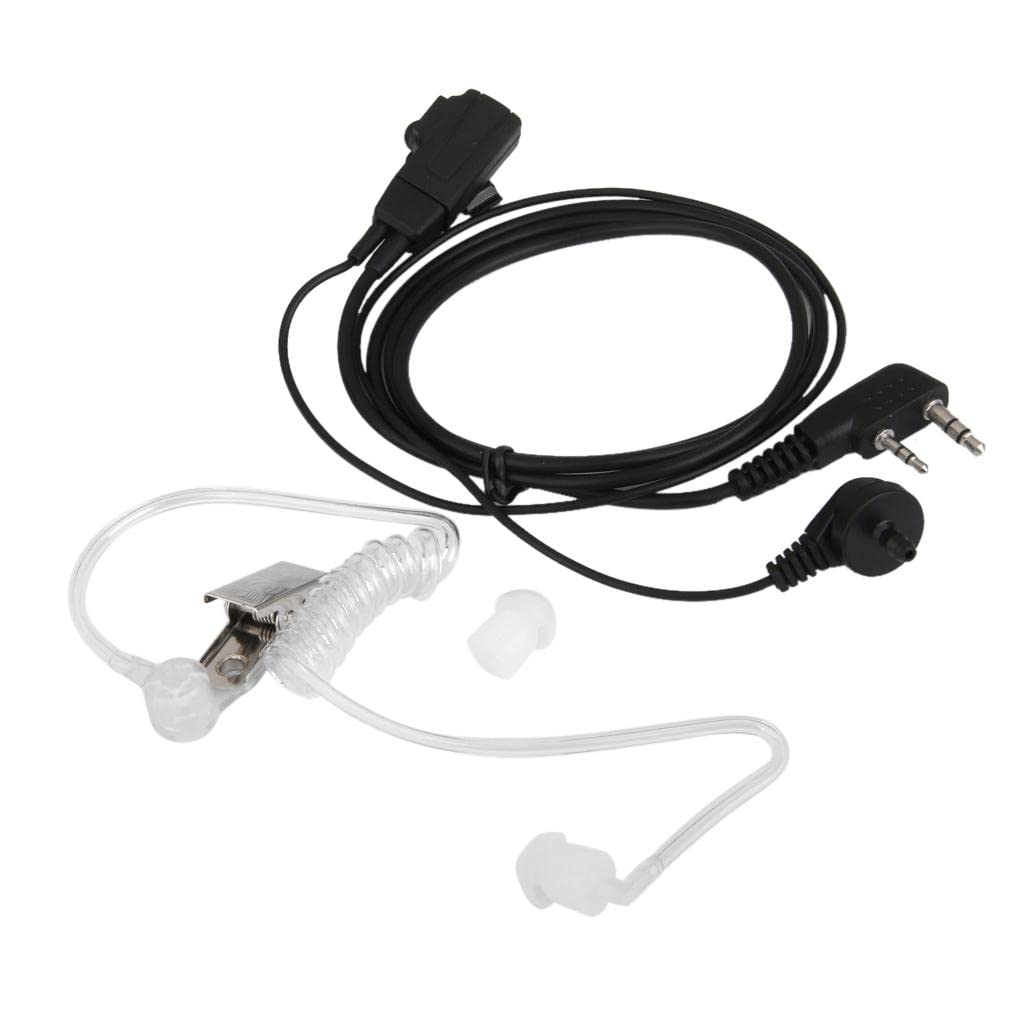 TRENDIVIBE Throat Mic Earpiece Headset Headphone for SURECOM TG-UlrtaVoilet Kenwood 2-pin-image-31