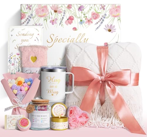 Gift Baskets for Women, 11 PCS Unique Birthday Gifts...