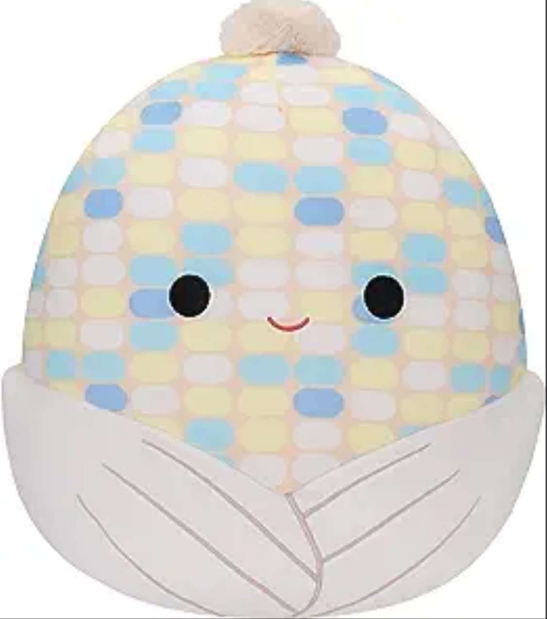 Squishmallows SQCR06529 - Louise the Colourful Corn 40 cm, Official Kelly Toys Plush, Super Soft Cuddly Toy
