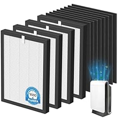 4 HEPA + 8 Carbon Filters