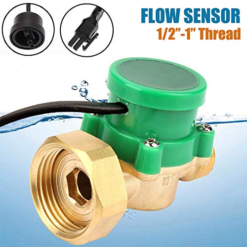 Magnetischer Wasserfluss Sensor G1/2 - Für Solaranlagen & Duschen Mit Niedrigem Wasserdruck