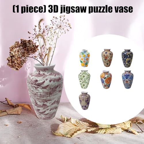 Vase puzzle 3D pour éviter la décoration banale et ennuyeuse