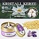 AOOVOO Chakra Kerze mit Heilkristallen - 7 Chakra-Kristall-Set, Spirituelle Geschenke für Frauen, Kristalle und Heilsteine Set, Soja-Wachs-Kerzen