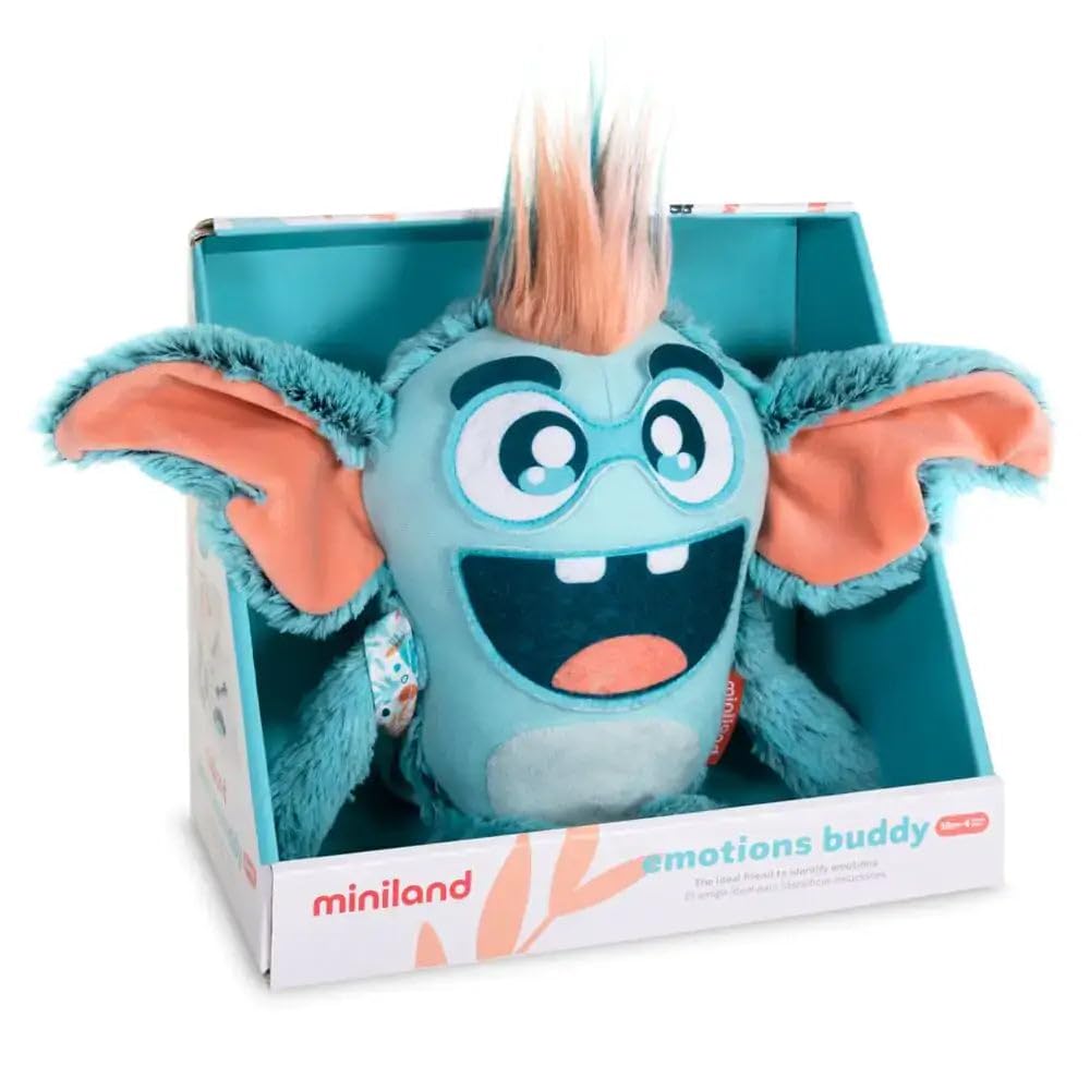 Emotions Buddy Miniland: peluche educativo para identificar emociones 5