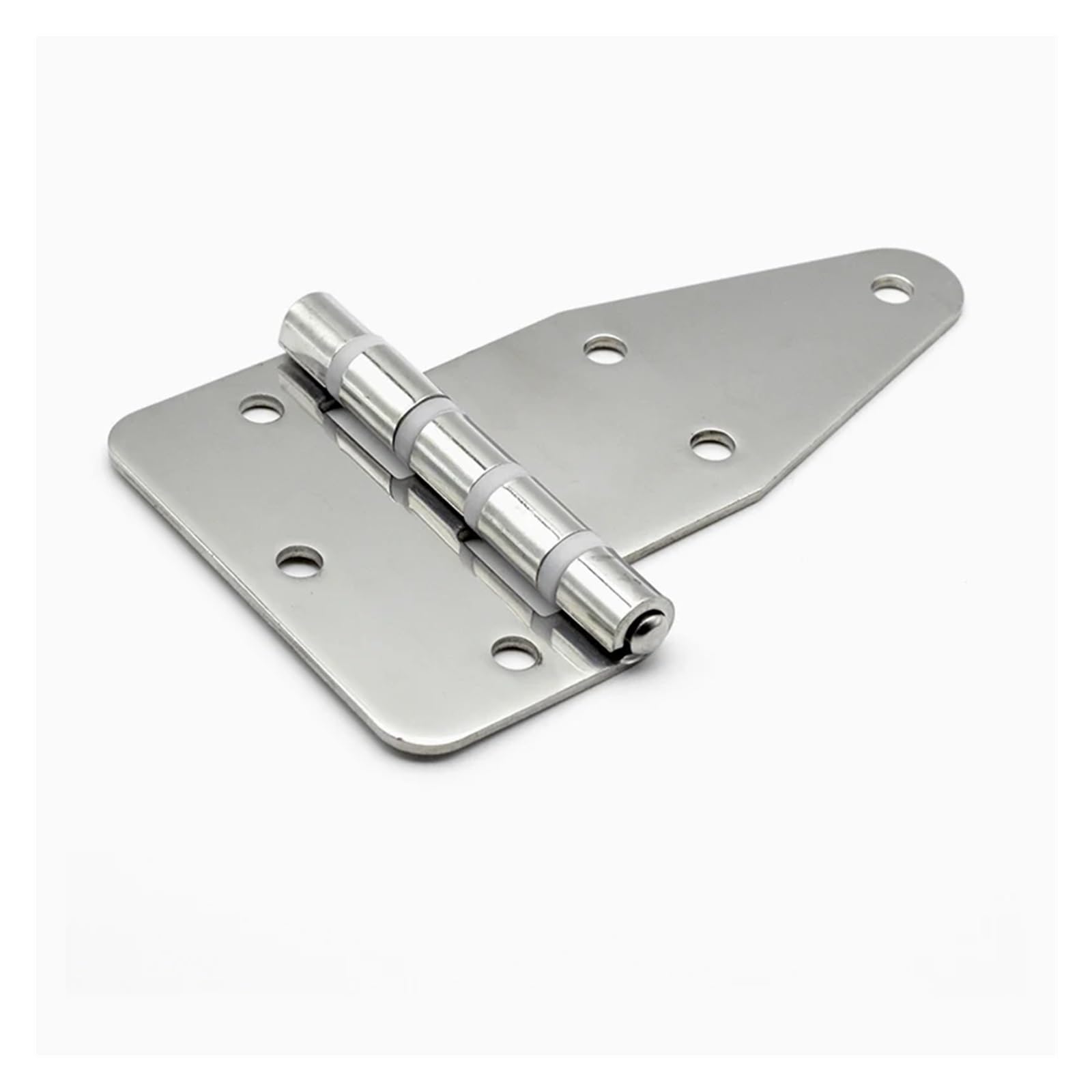 CLEUFWKO 304 Stainless Steel Silent Hinge Mechanical Equipment Cabinet Door Thickening Triangular Damping Buffer Hinge CL115-1A