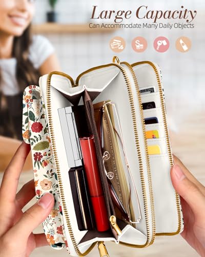 Image of Miss Adola Zipper Cell Phone Crossbody Bag for Women