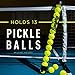 Franklin Sports Pickleball Retriever Tube + Ball Holder - 12 Ball Pickleball Hopper + Picker Upper - Training + Practice Accessories + Gear