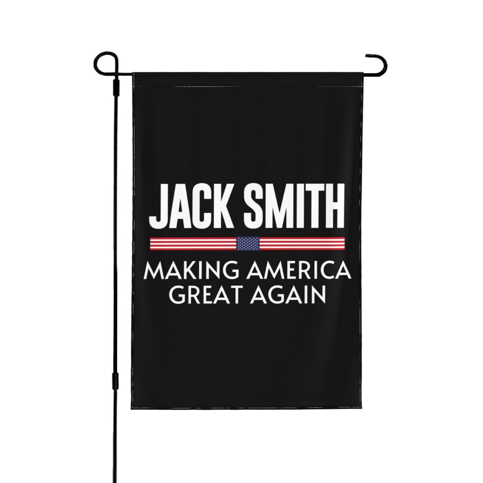 12x18 Jack-Smith Making America Great Again Garden Flag Double Sided Funny Let'S Go Jack-Smith Yard Flag Fuck Anti Trump For Prison 2024 House Flag Outdoor Flag No Flagstand