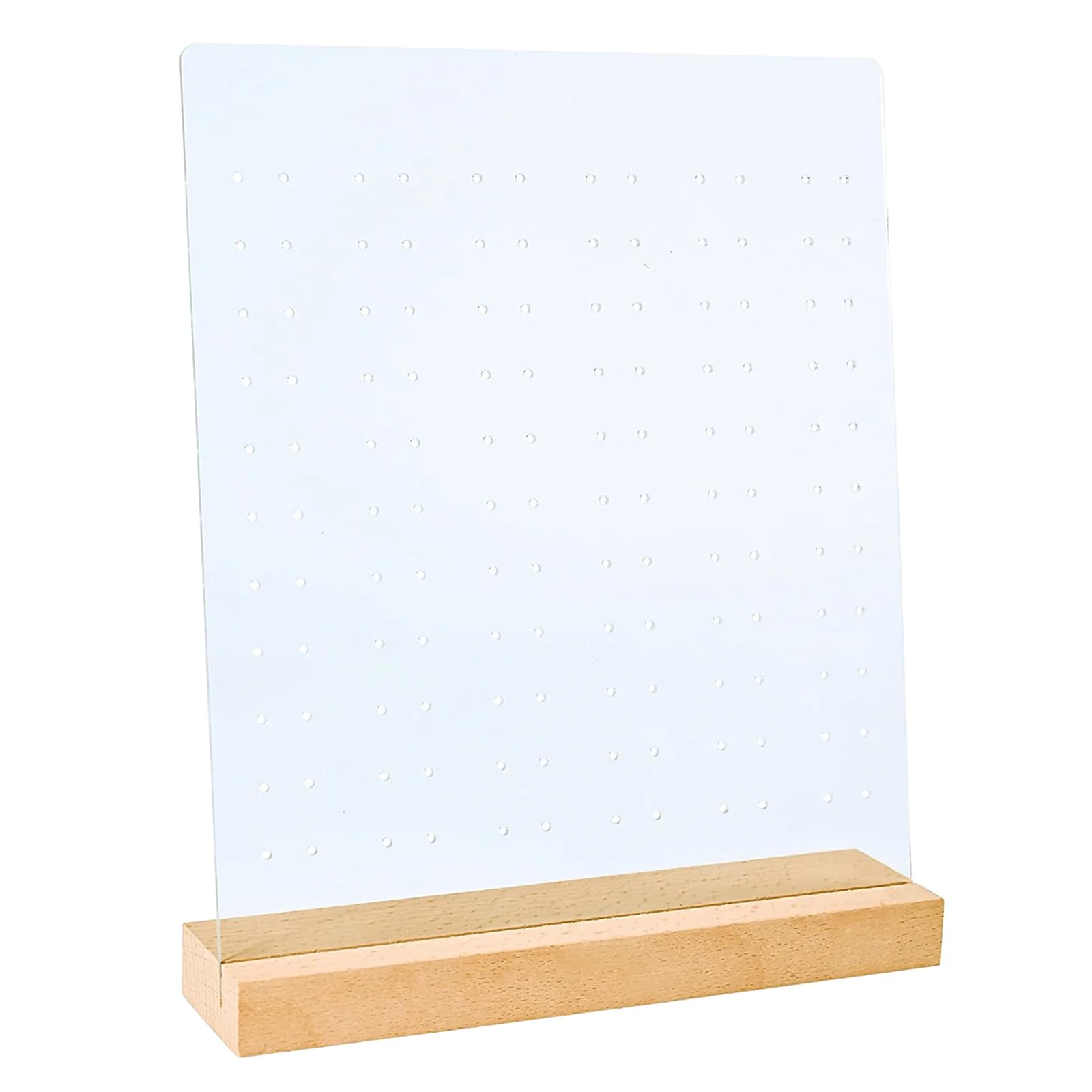 Large Capacity Jewelry Holder Earring Display Rack Jewelry Organizer Stand Stylish Earring Storage Pegboard Earring Presentation Board