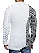 Taoliyuan Mens Ribbed Knitted Pullover Sweater Color Block Comfort Twisted Long Sleeves Sweaters, Black, Large