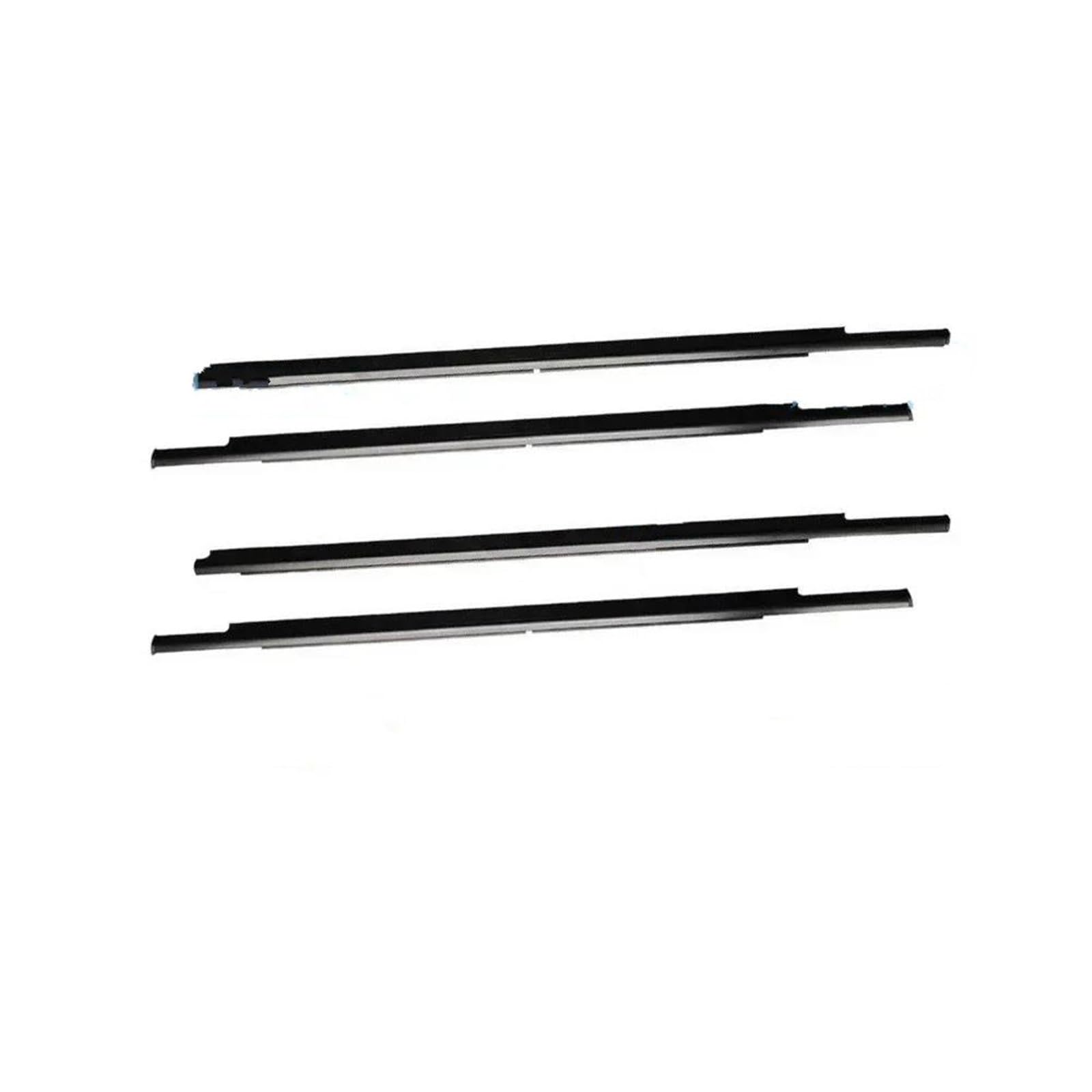 Joint de Porte de Voiture Bande De Protection En Caoutchouc Pour Fenêtre Extérieure Noire 4 Pièces Pour Outlander 2007 – 2012 CW 5727A107 Pour Peugeot 4007 Joint Porte Voiture