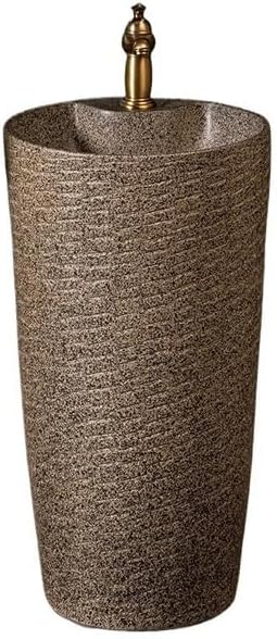 Bathroom Countertop Vessel Sink Home Pedestal Sink Wash Basin Ceramic Hotel Pedestal Sink Vanity